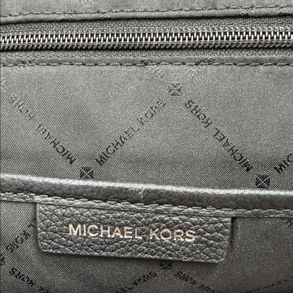 Michael Kors Adele Large
Leather Backpack in
Midnight - Picture 11 of 11